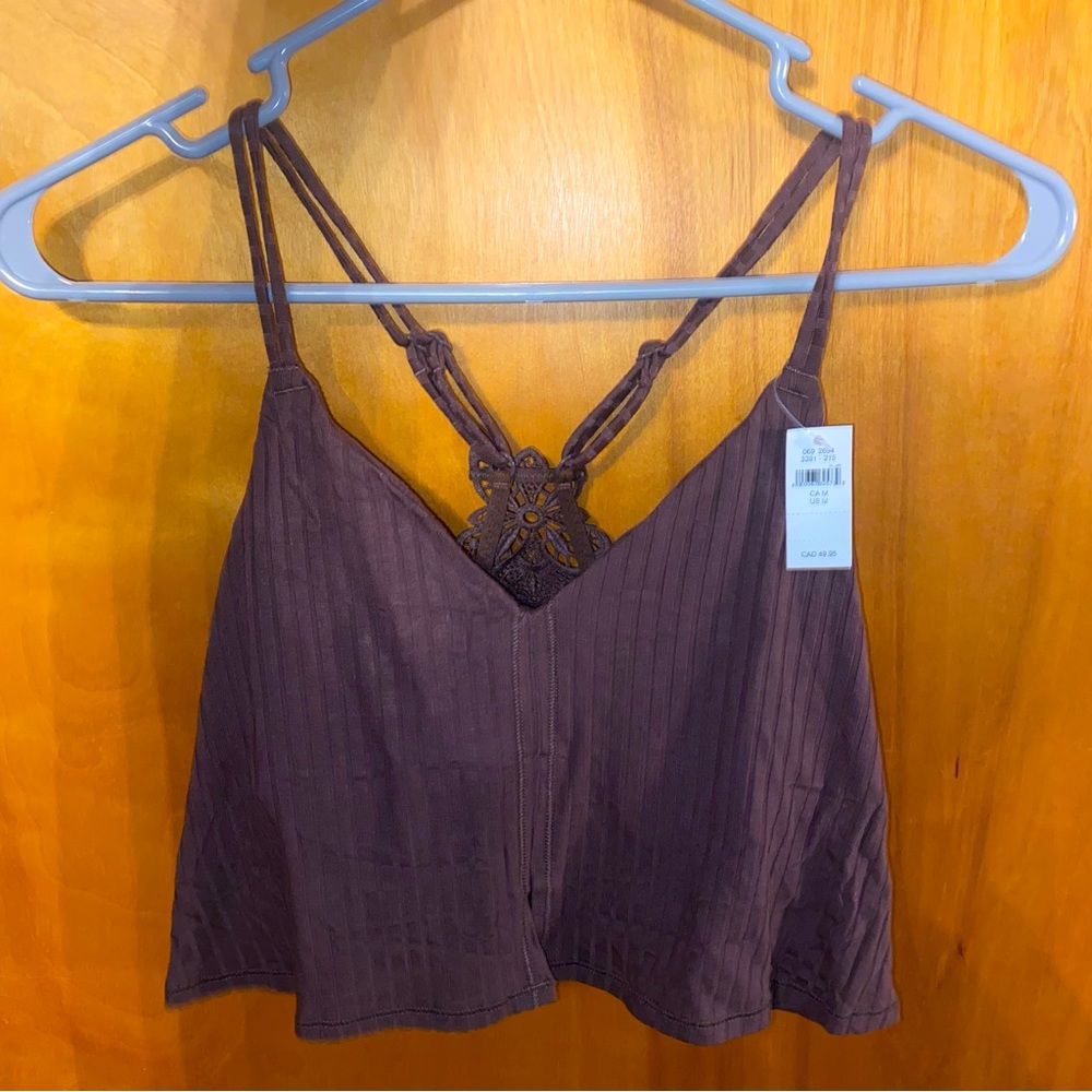 Aerie Ribbed Crop Top Bralette
